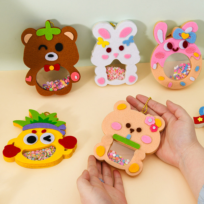 Soap Making Kit For Kids - Karikatür Olmayan Dokuma Sallamak Kolye DIY