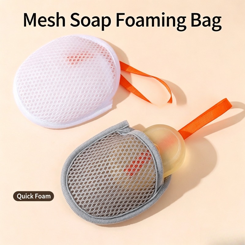 Quick Soap Making - Çift Taraflı Sabun Köpürtme File Çantası