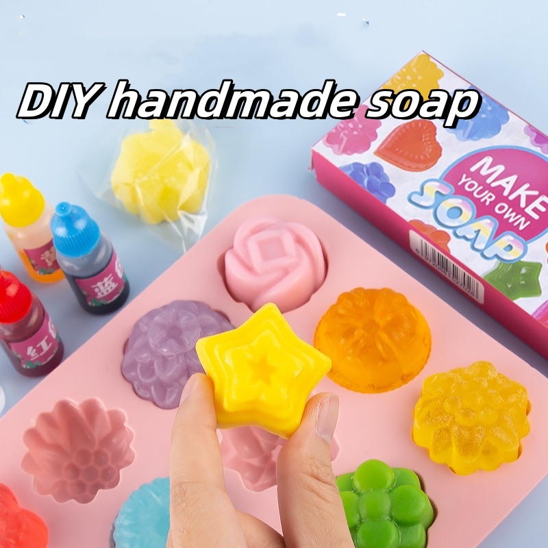 Soap Making Kit For Kids - DIY El Yapımı Sabun Kristal Sabun