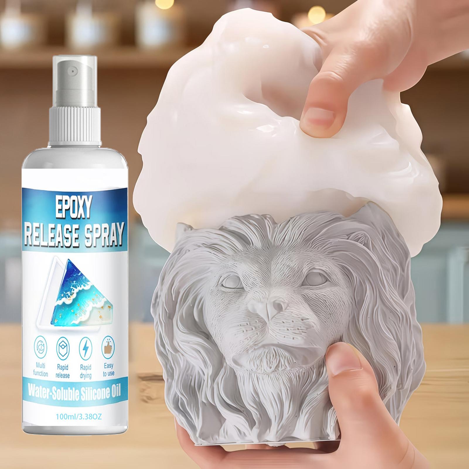 Quick Soap Making - 100 ml Reçine Kalıp Ayırıcı Sprey,