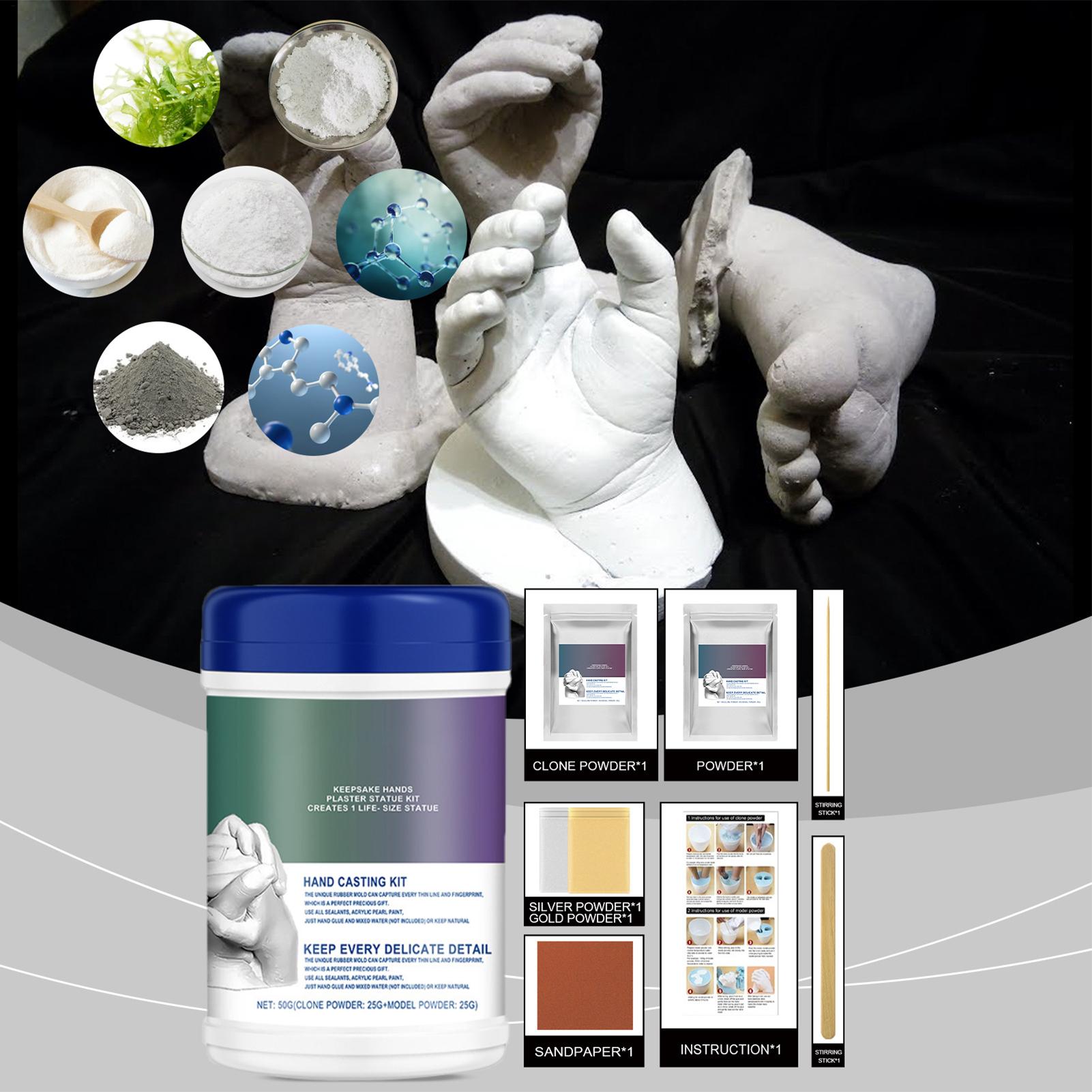 Soap Making Kit For Kids - Bebek El ve Ayak Kalıbı Kiti