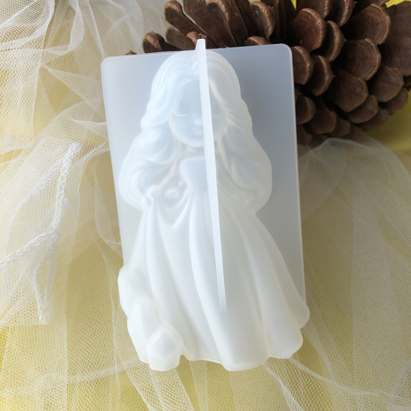 3D Sevimli Prenses Silikon Mum - Soap Making Utensils incelemesi ve fiyatı