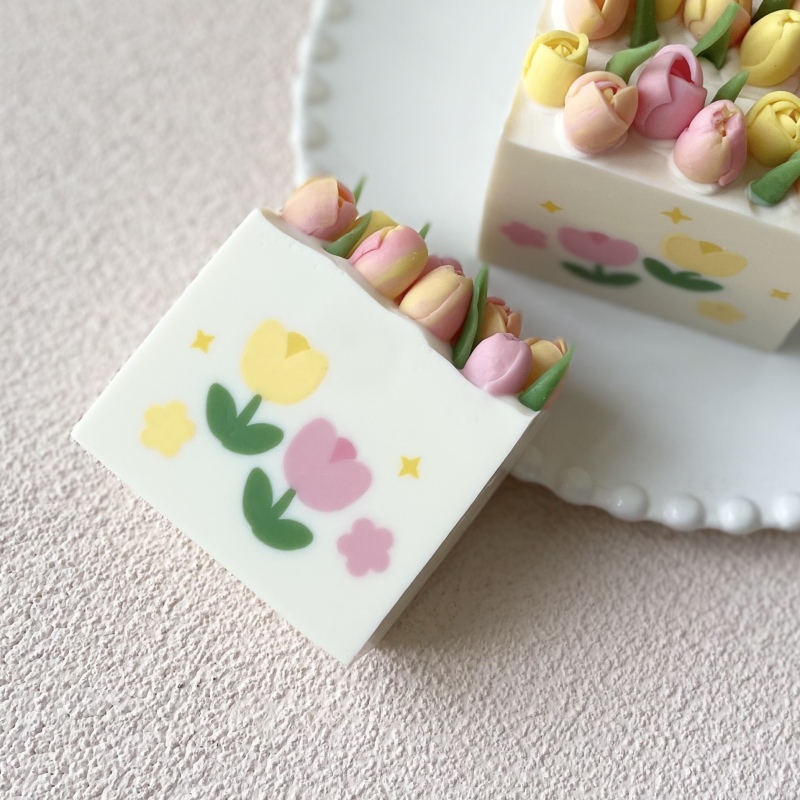 Çiçek lale desen kil ekstruder - Soap Making Kit For Kids incelemesi ve fiyatı