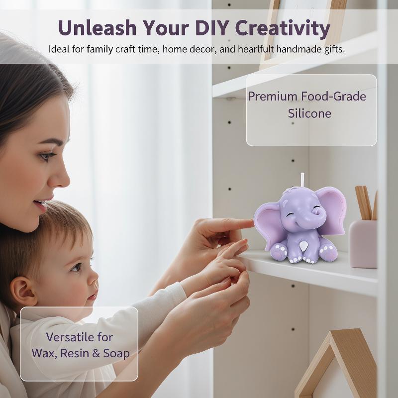 Sevimli 3D Fil Silikon Mum Kal - Soap Making Utensils incelemesi ve fiyatı