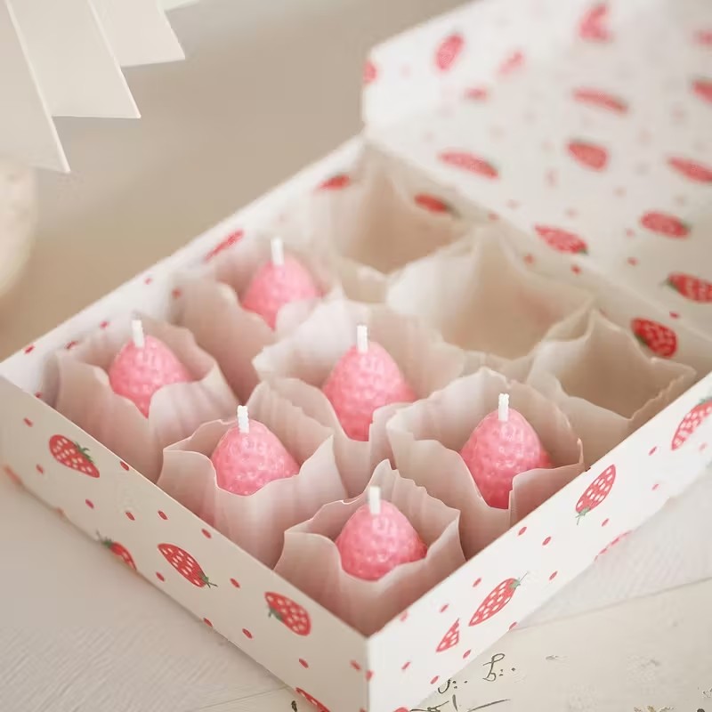 Çilek Silikon Mum Kalıbı DIY A - Soap Making Utensils incelemesi ve fiyatı