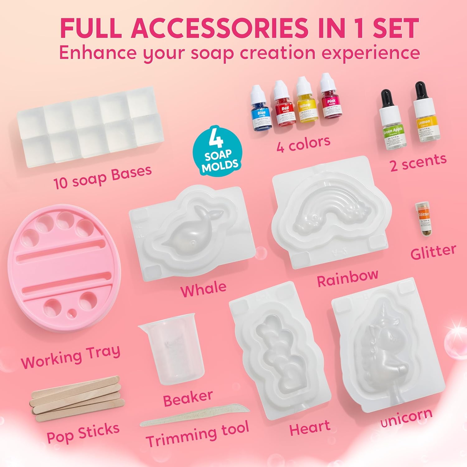 JOYFY Unicorn Sabun Yapma Seti - Soap Making Kit For Kids incelemesi ve fiyatı