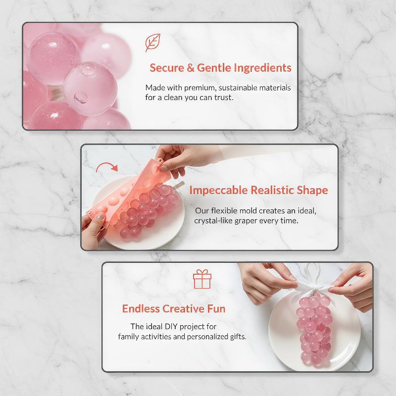 Silikon Üzüm Topu Kalıpları, K - Soap Making Kit For Kids incelemesi ve fiyatı